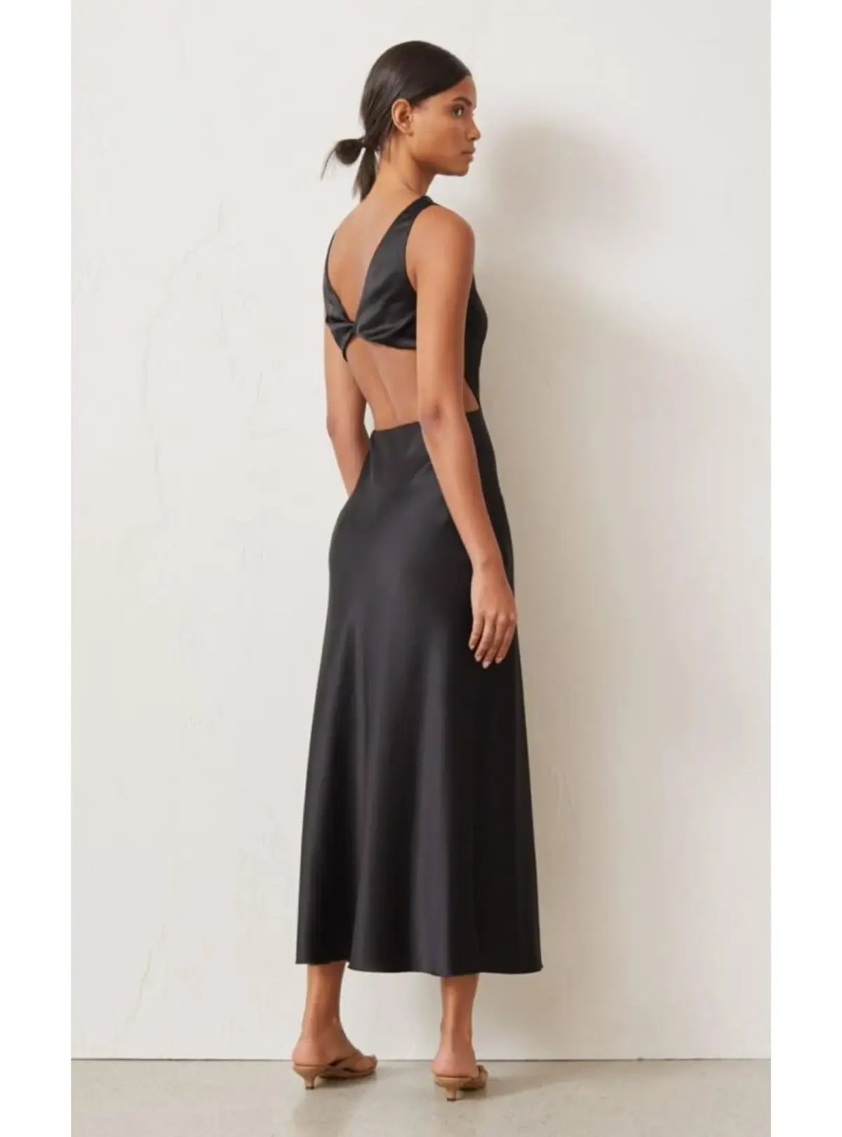 Bec & Bridge Cut Out Dress Black Size AU 6 photo 3