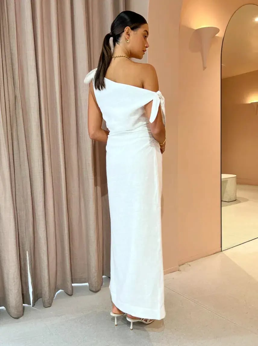Sir the Label Bettina Off Shoulder Dress Ivory Size 2/10 photo 2