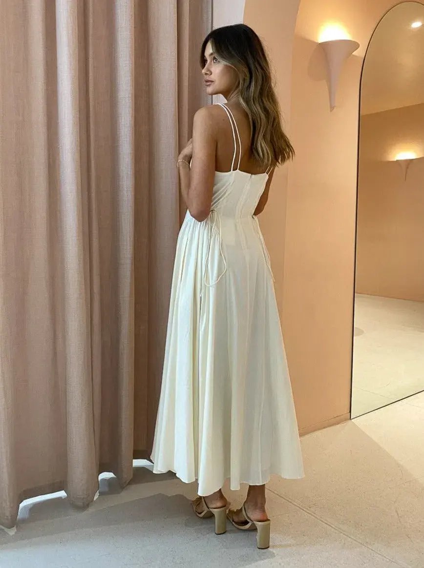Camilla & Marc Antelao Dress in Cream Size 10 photo 2