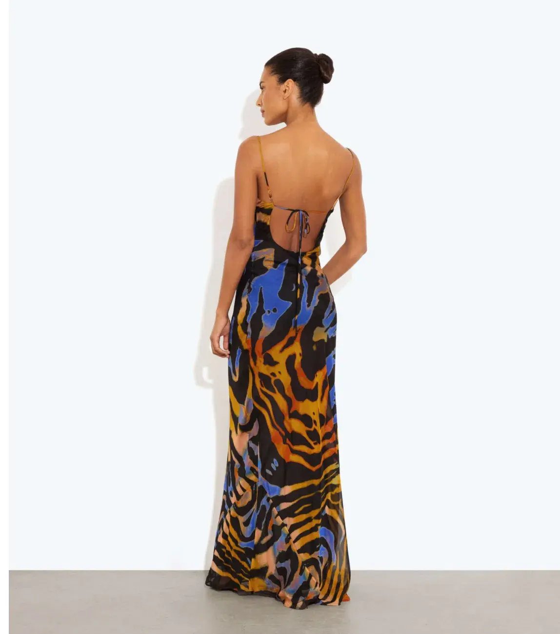 Rat & Boa Fabienne Print Maxi Dress Print Size XS (Best fit Au 6-8 photo 2