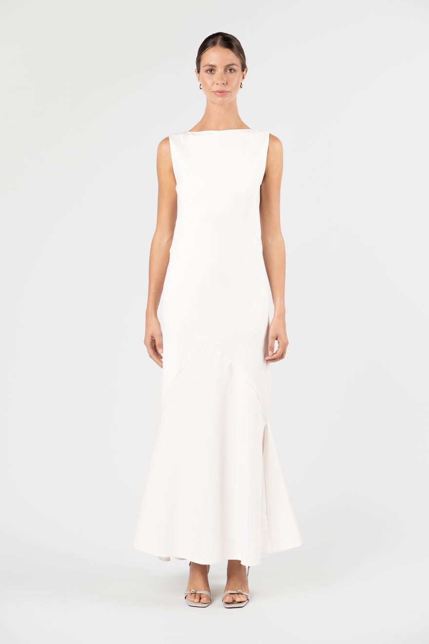 One Fell Swoop Monica Gown - Sicilian White photo 4