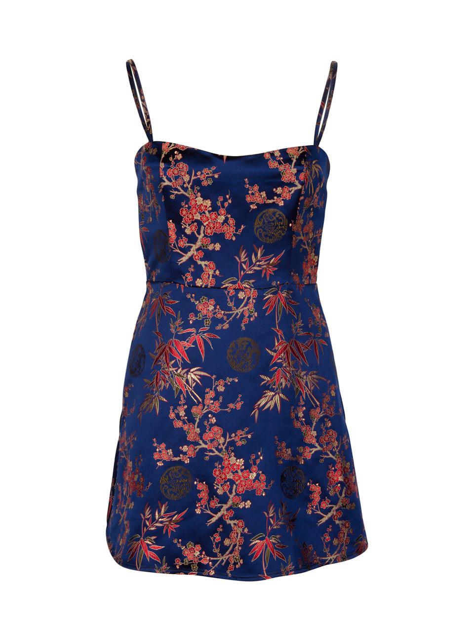 Réalisation Par Emile Shanghai Nights Dress Print Size 6 photo 4