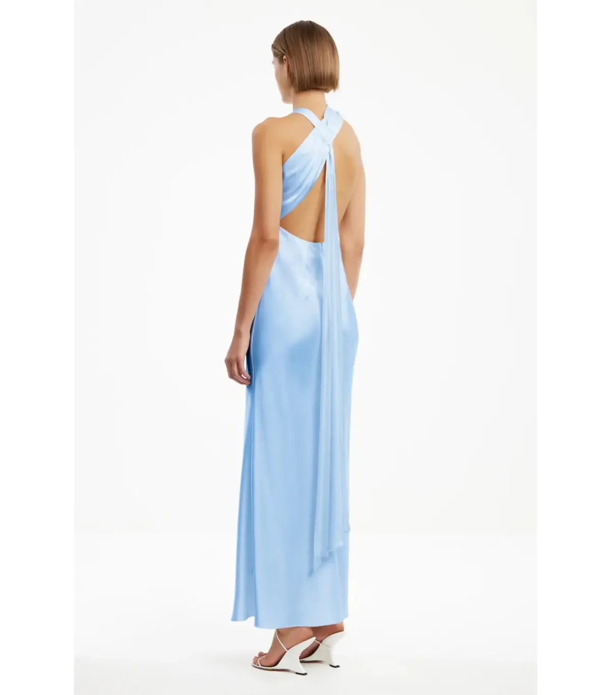 Significant Other Annabel Maxi Dress Ice Blue Size AU 8 photo 3