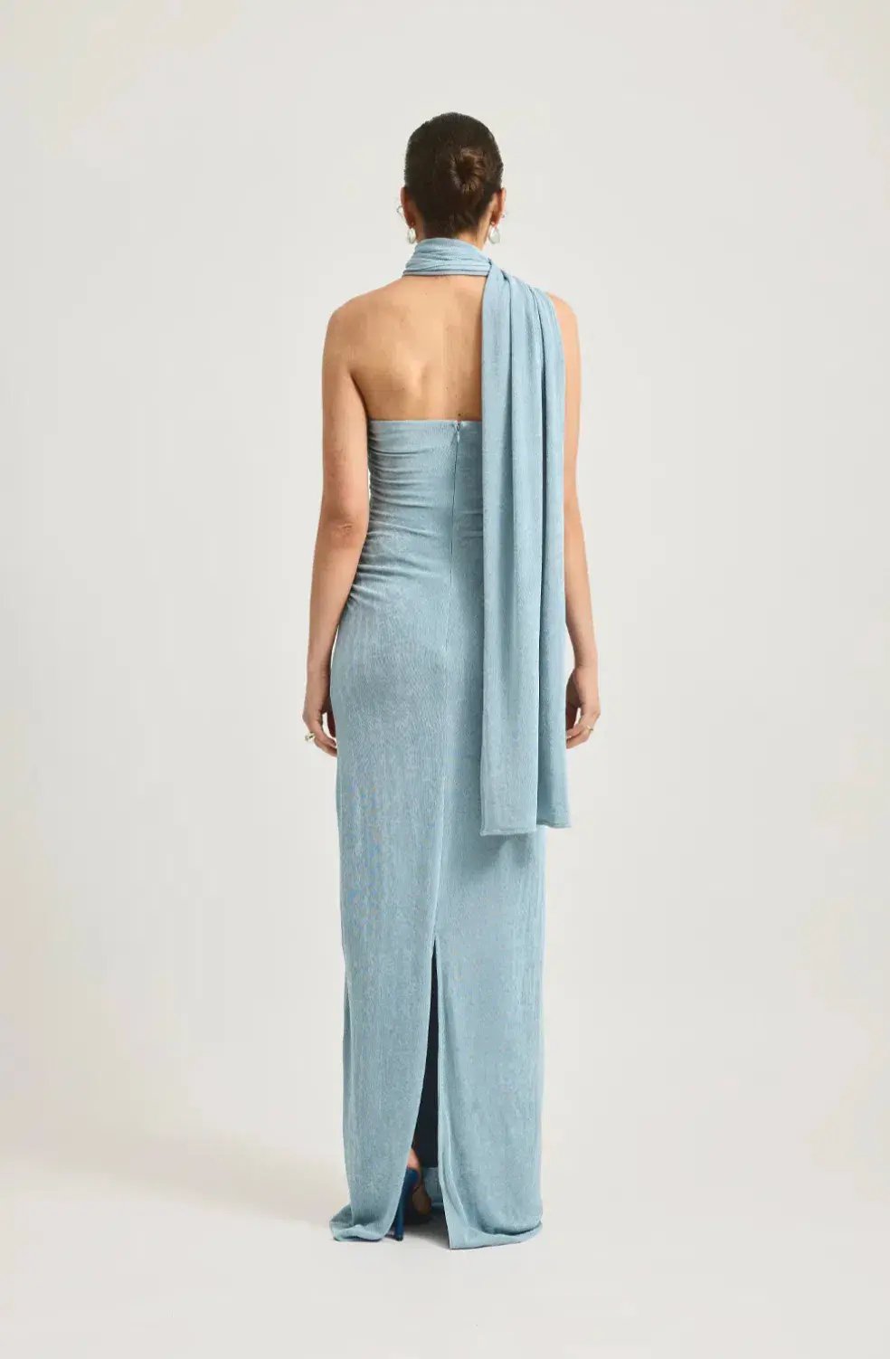 Tojha Iesha Maxi Dress Powder Blue Size S / AU 8 photo 5