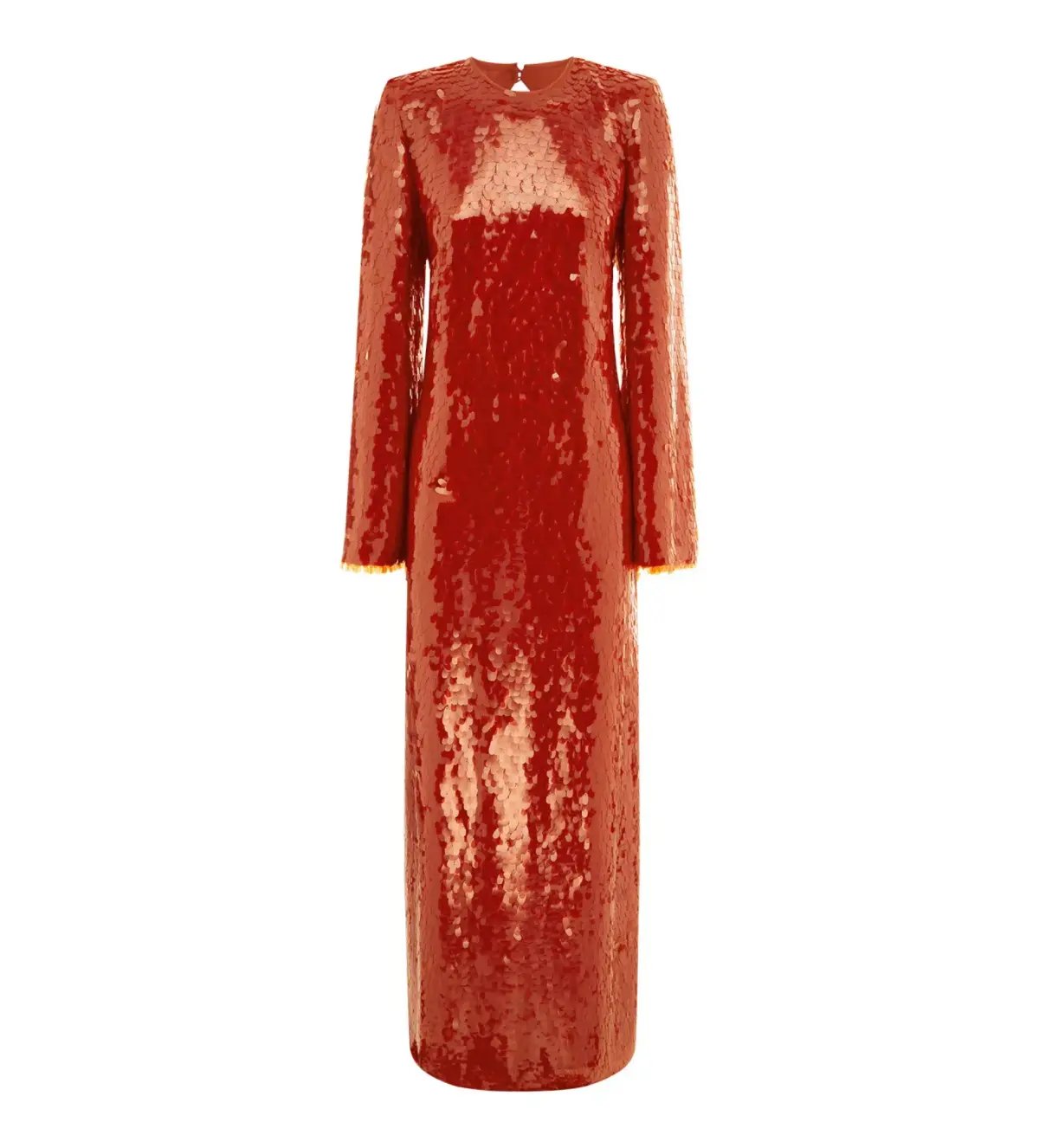 Alemais Geanie Sequin Long Gown in Red Size XL / AU 14 photo 5