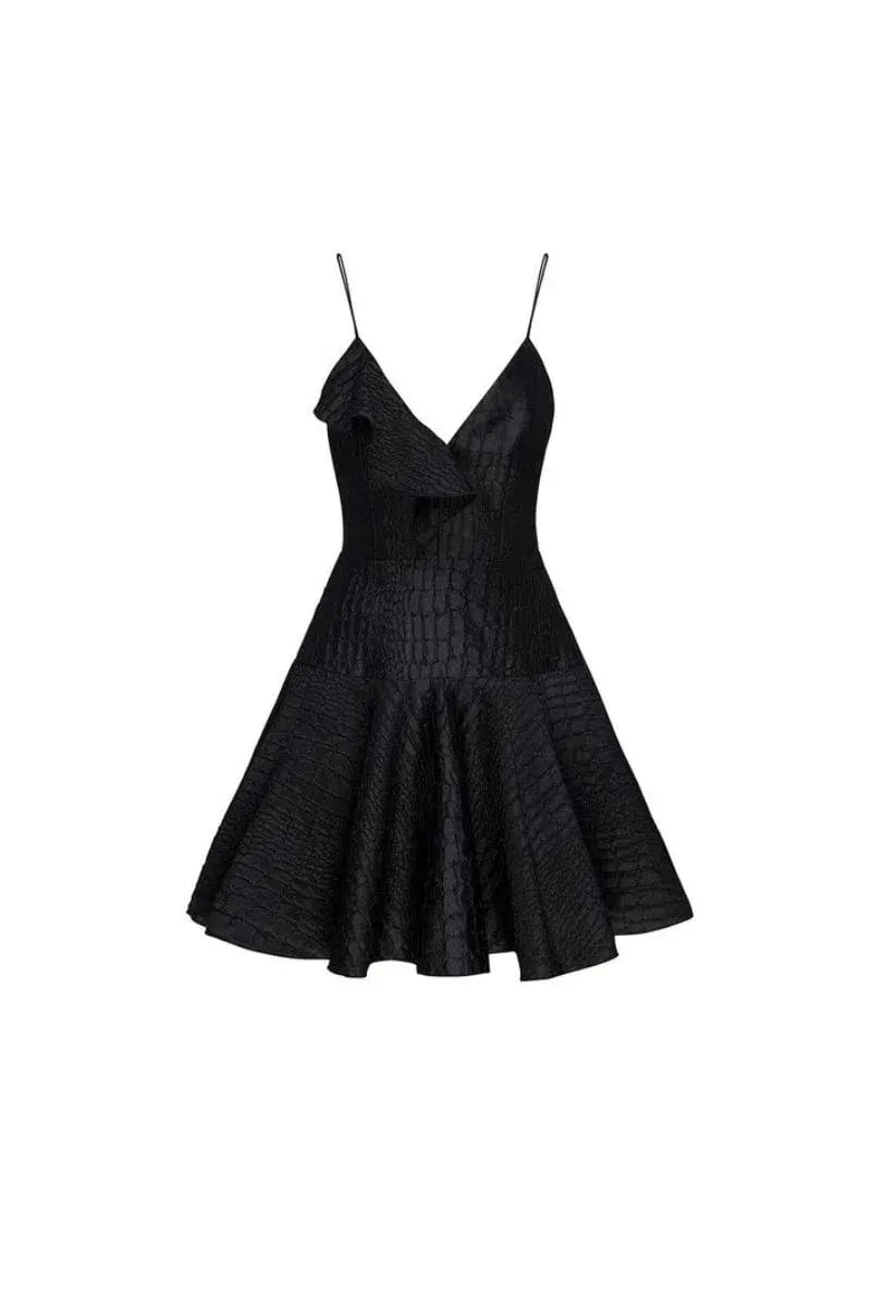 Alex Perry La Row Dress Black Size 8 photo 3