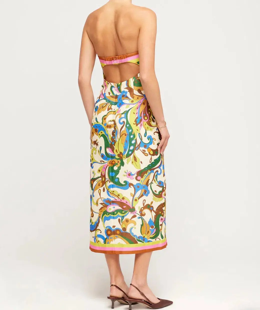 Alemais Ozma Bodice Dress in Multi Size AU 6 photo 2
