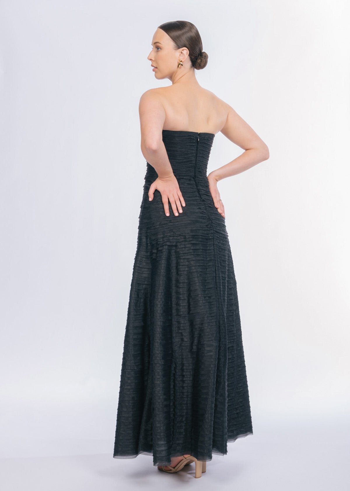 Soundscape Dress in Black photo 3