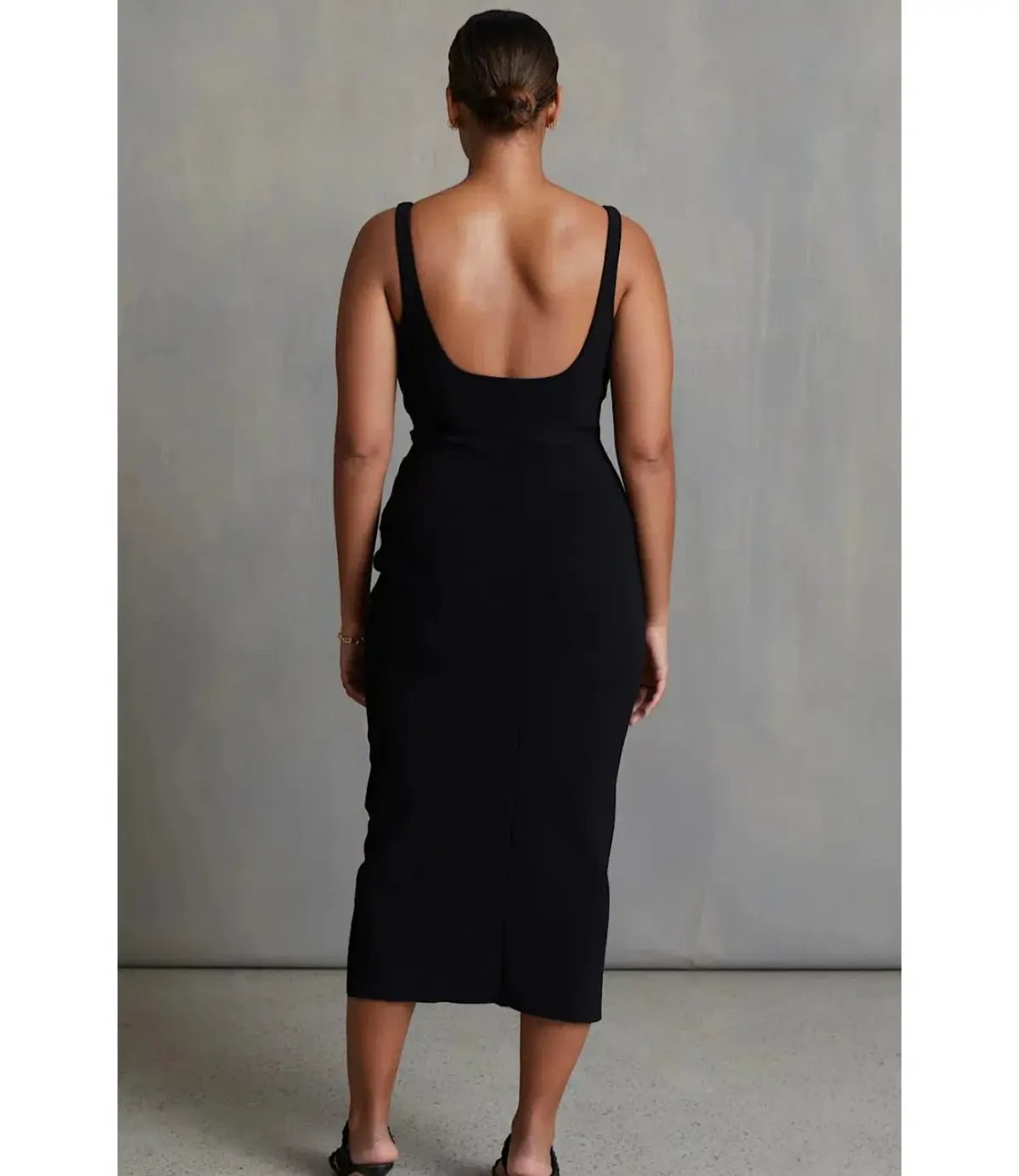 Bec & Bridge Be Mine Square Neck Dress Black Size AU 6 photo 3