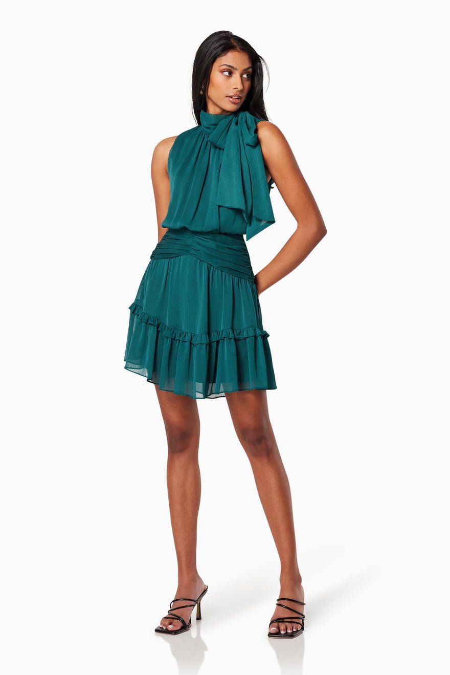 Elliatt Kavela Dress - Forest Green photo 4