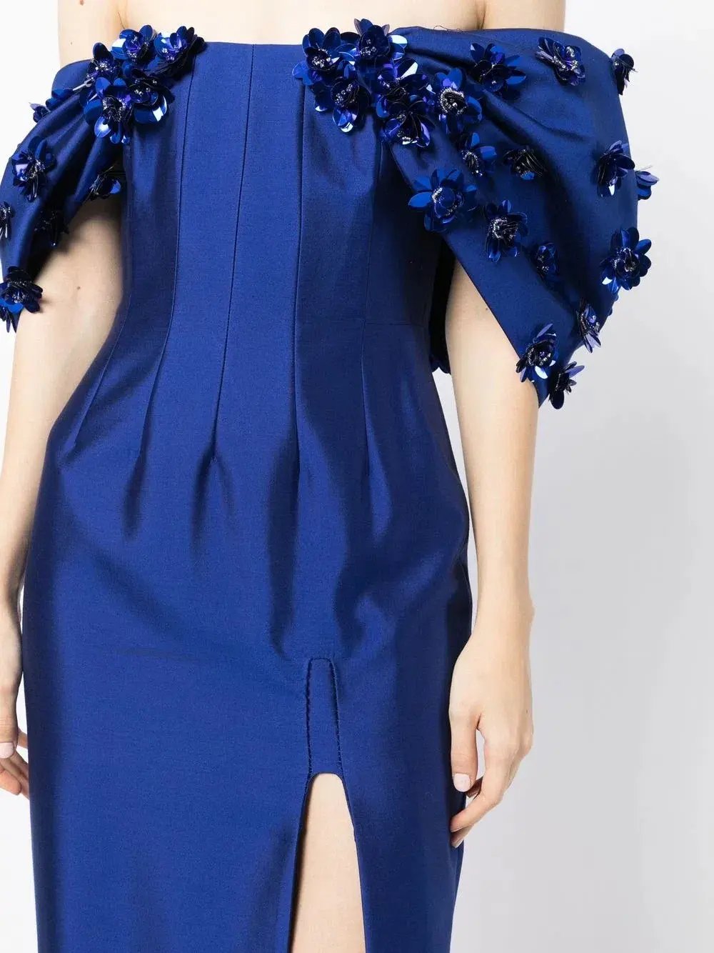 Rachel Gilbert Vito Gown Blue Size 5 / AU 16 photo 2