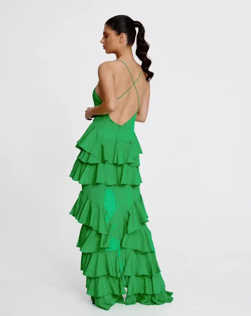 Barcelona Maxi Dress Emerald Green Size AU 6 photo 3