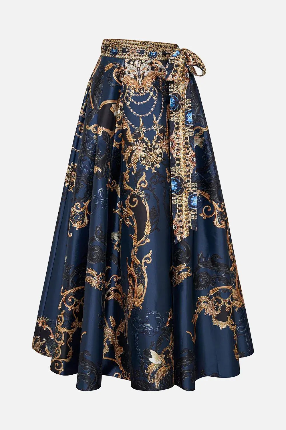 Camilla Moonlight Melodie Maxi Wrap Skirt & Top Set Print Size 12 photo 3
