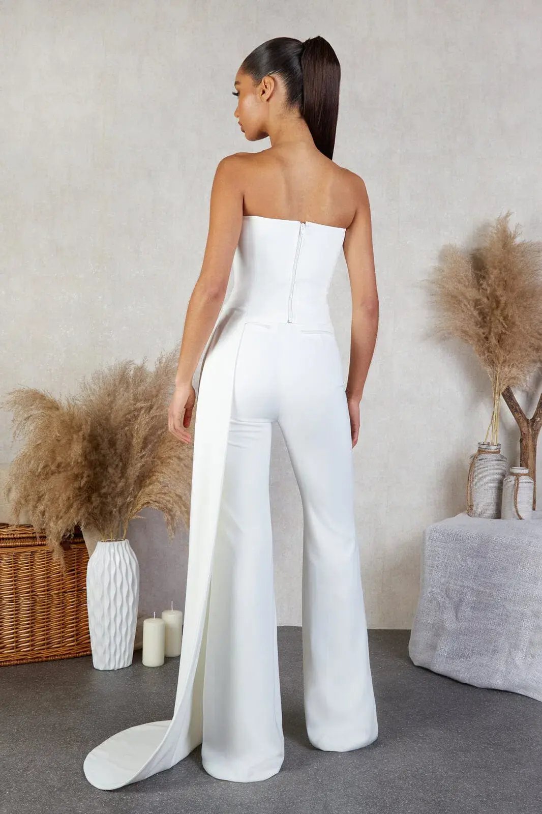 Nadine Merabi Faye Top White Size 12 photo 4