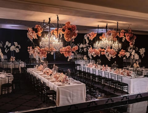 The Grand Ballroom at La Castelle Wedding Venue
