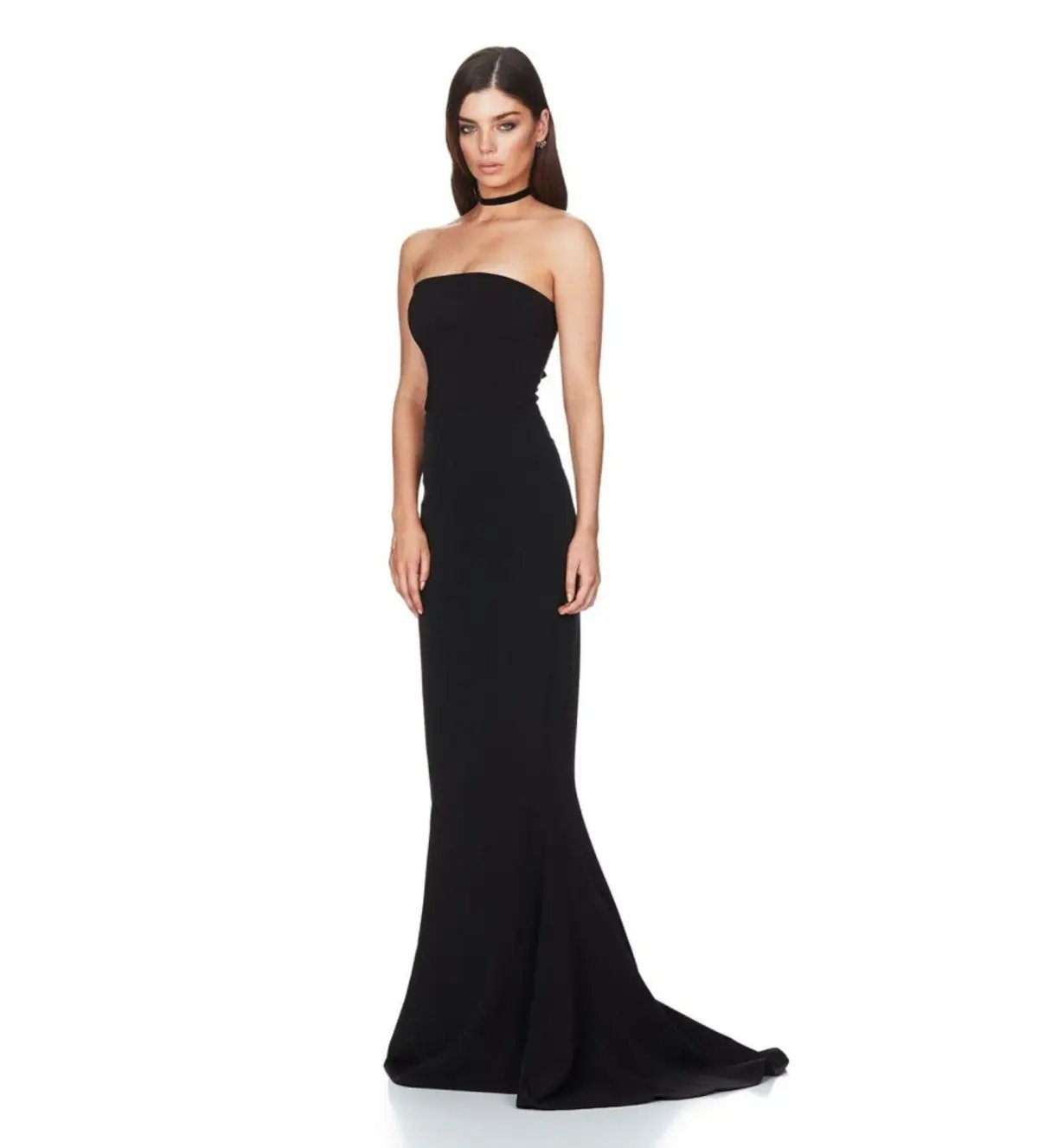 Love Nookie Angelina Gown Black Size M/AU 10 photo 2