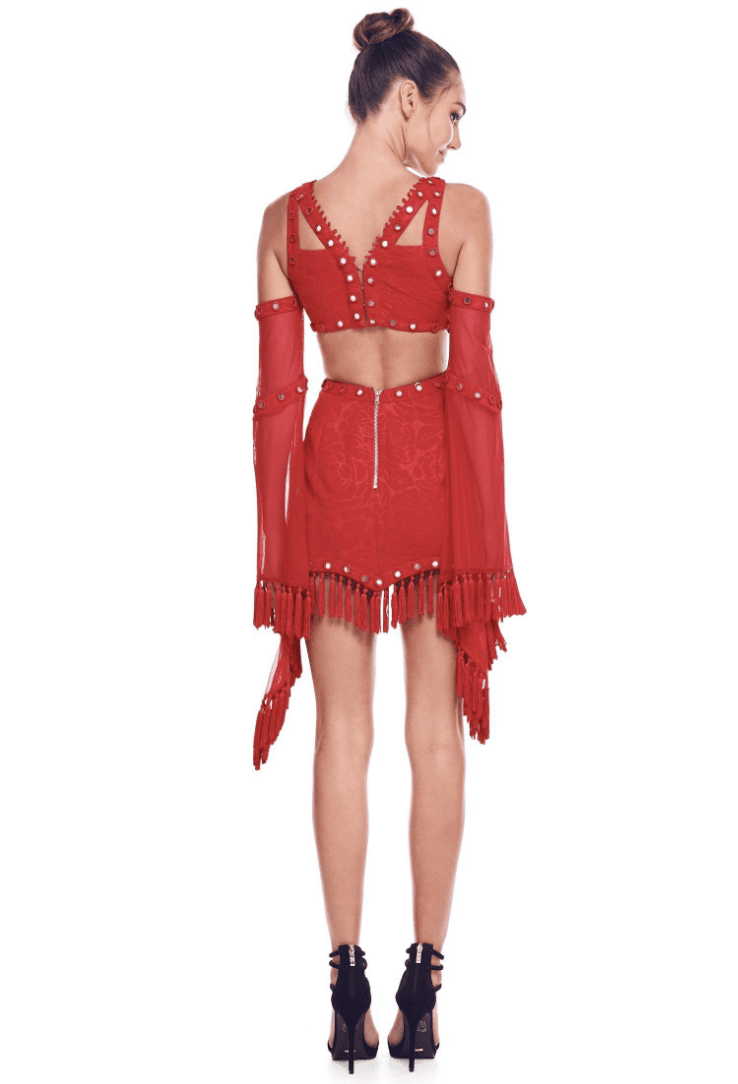 Eliya the Label Lolitta Dress Red Size 10 photo 3