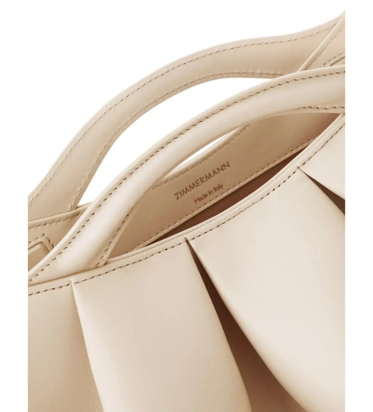 Zimmermann Calyxe Clutch in Almond photo 4