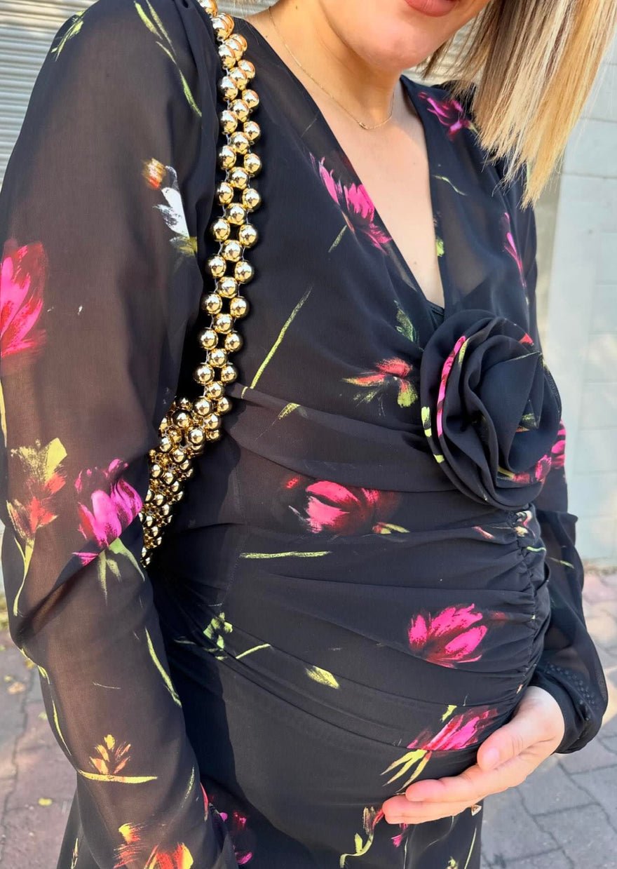 Rotate Birger Christensen, Grya Floral-print photo 4
