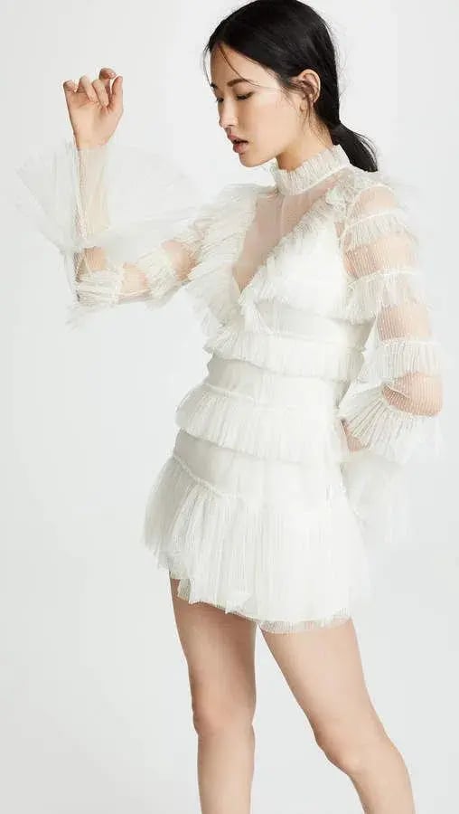 Alice McCall Zen Dress White Size 6 photo 2