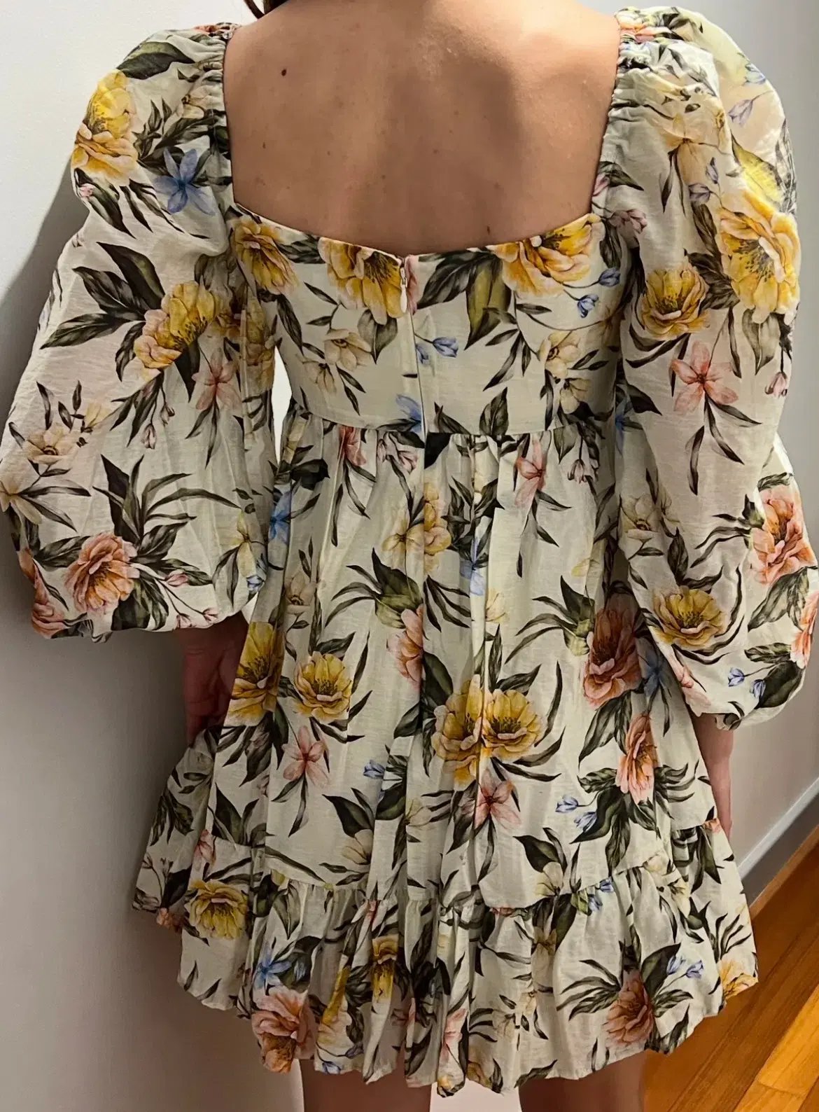 Sheike Delores Mini Dress Floral Size 6 photo 3