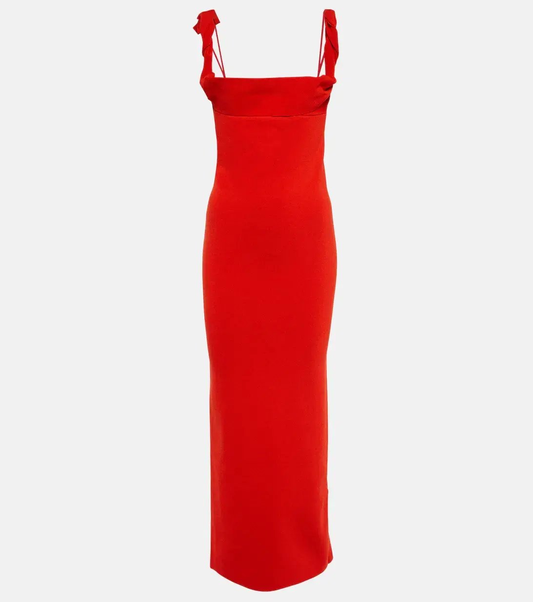 Jacquemus La Robe Maille Alca Dress Red Size FR32 / AU 4 photo 7