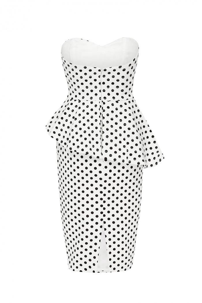 Sheike Vivid Spot Dress Print Size 8 photo 3