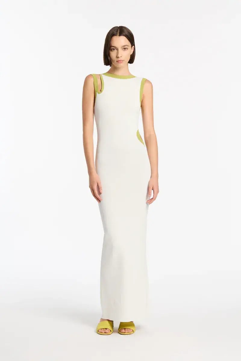 Sir the Label Cut Out Evalina Dress White Size 0/Au 6 photo 5