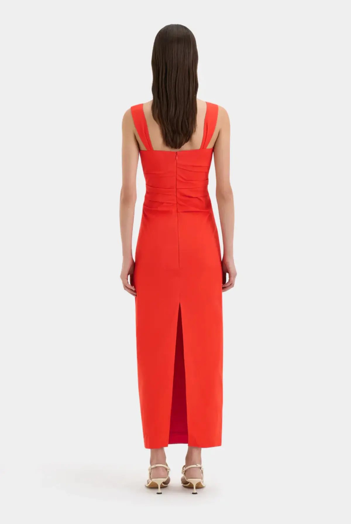 Sir the label Dahlia Balconette Gown Tangerine Size 2/Au 10 photo 4