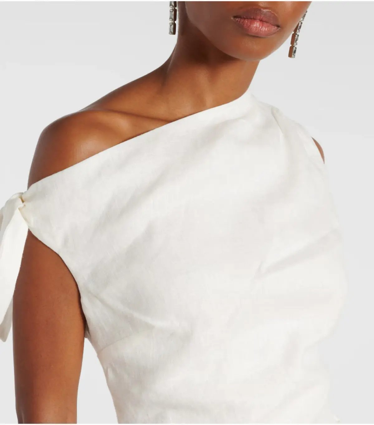 Sir The Label Tamara Linen Maxi Dress Ivory Size 1 / AU 8 photo 3