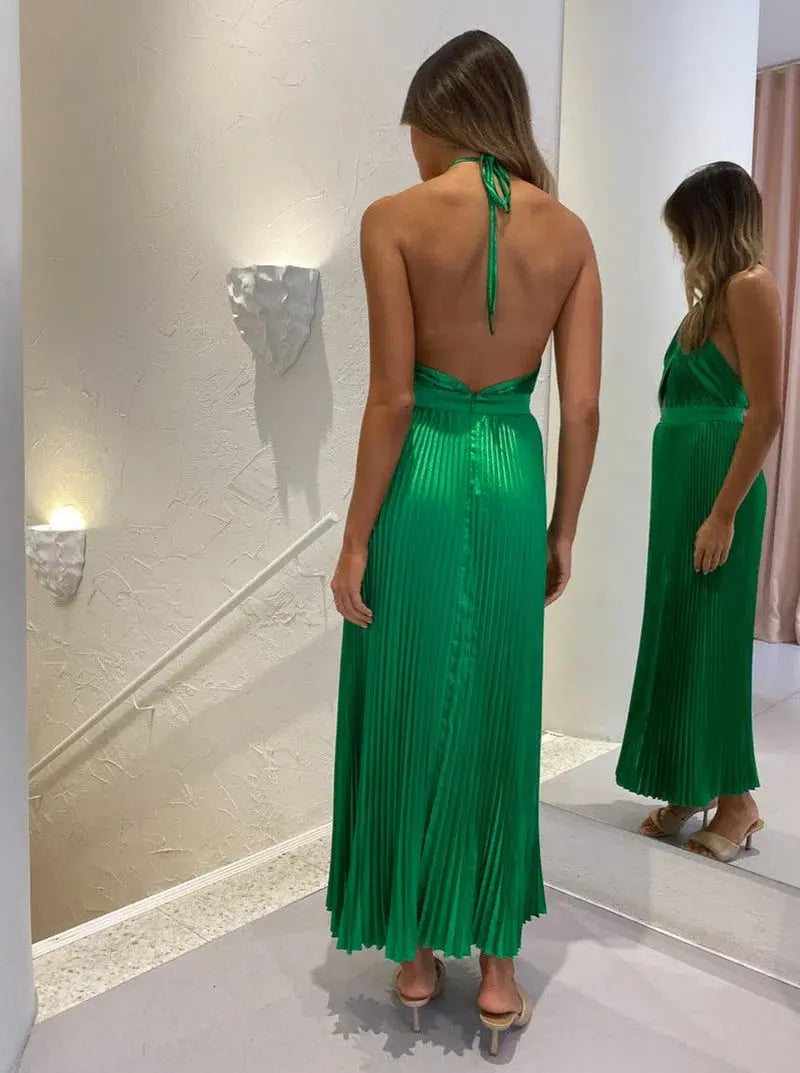 L'Idee Reveil Gown In Bright Green Size AU 8 photo 2