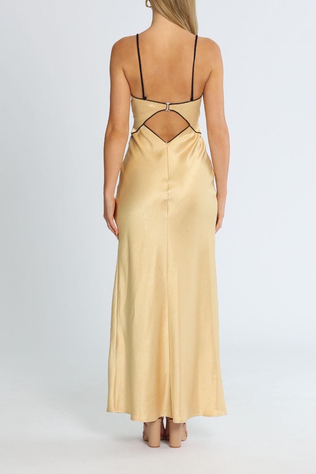 Hazel Maxi Dress - Wheat photo 3