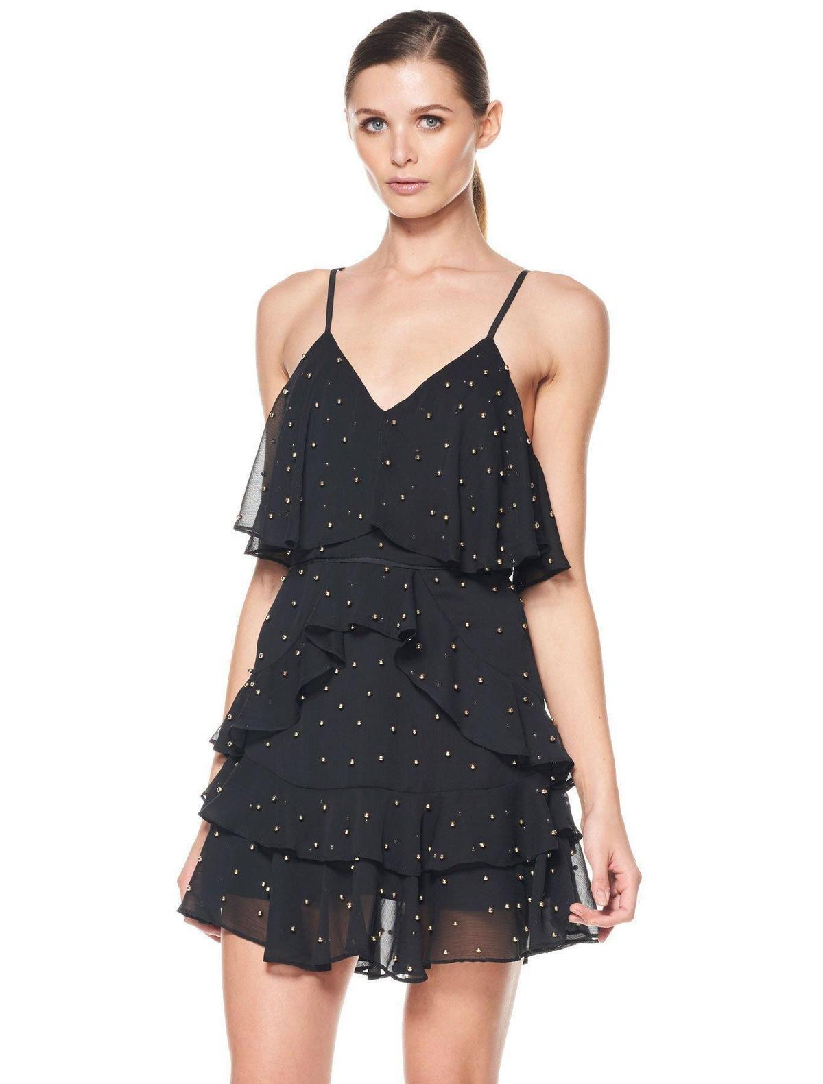 Talulah Queen of the Night Mini Dress Black Size 6 photo 2