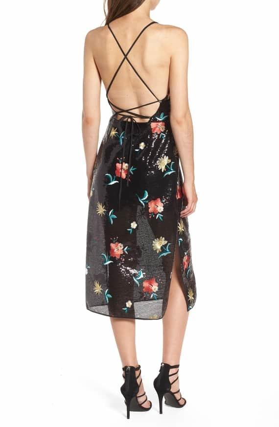 Lovers & Friends Melinda Midi Dress Print Size 4 photo 3
