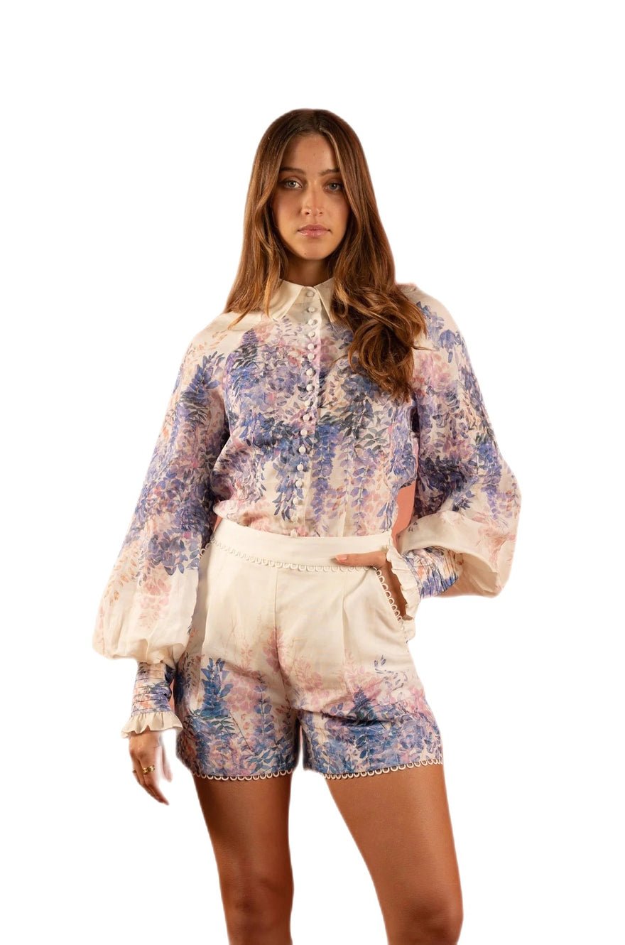 Saint Armont Anna Blouse - Wisteria Dream photo 2