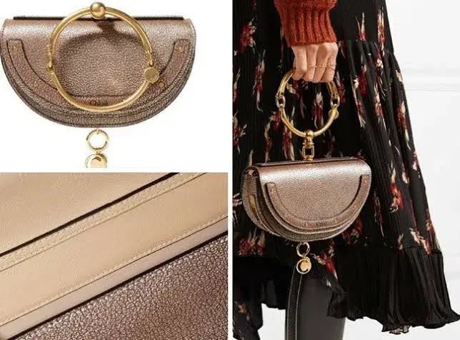 Chloè Nile Bracelet Mini Bag Gold photo 3