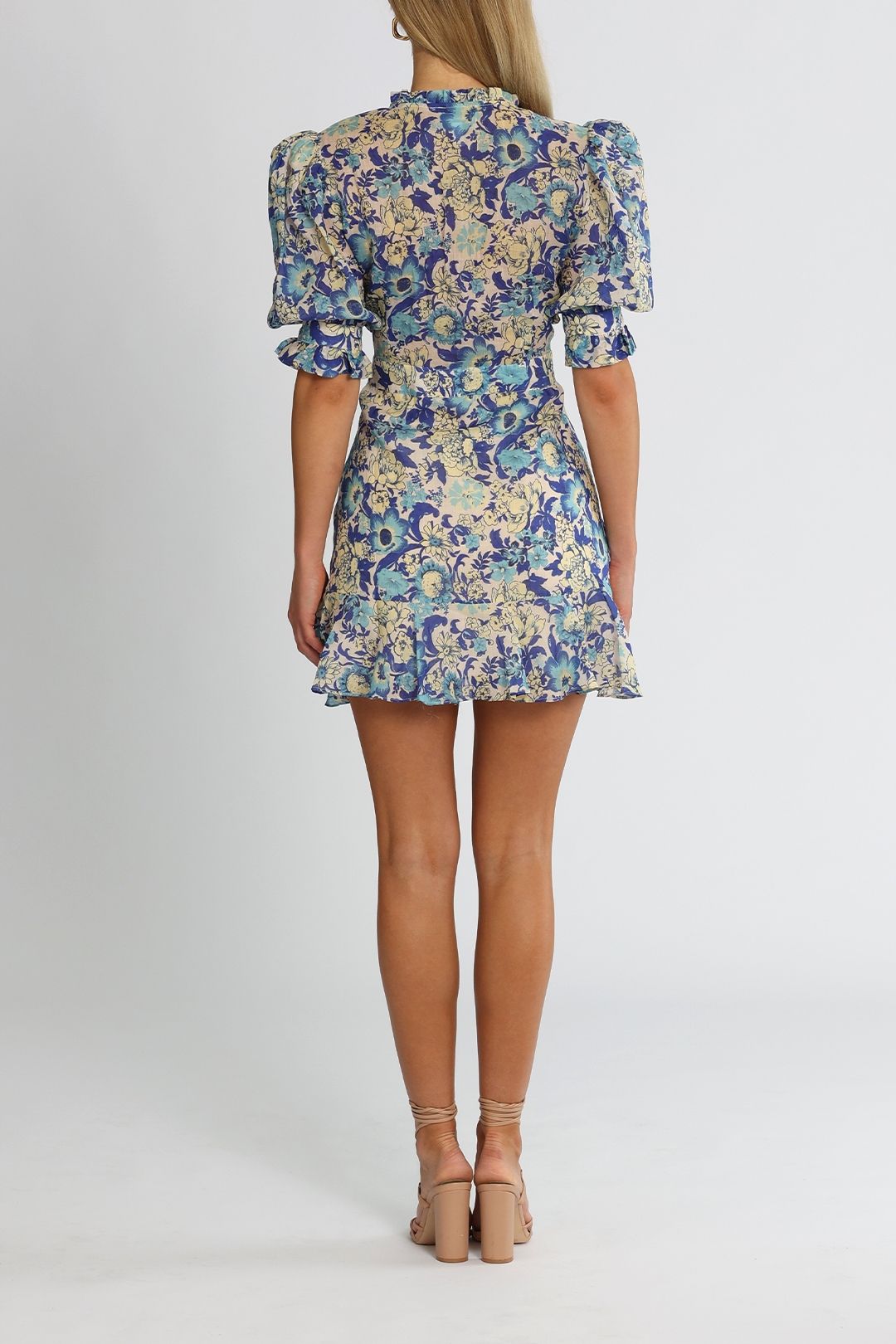 Frida Mini Dress - Sapphire photo 3