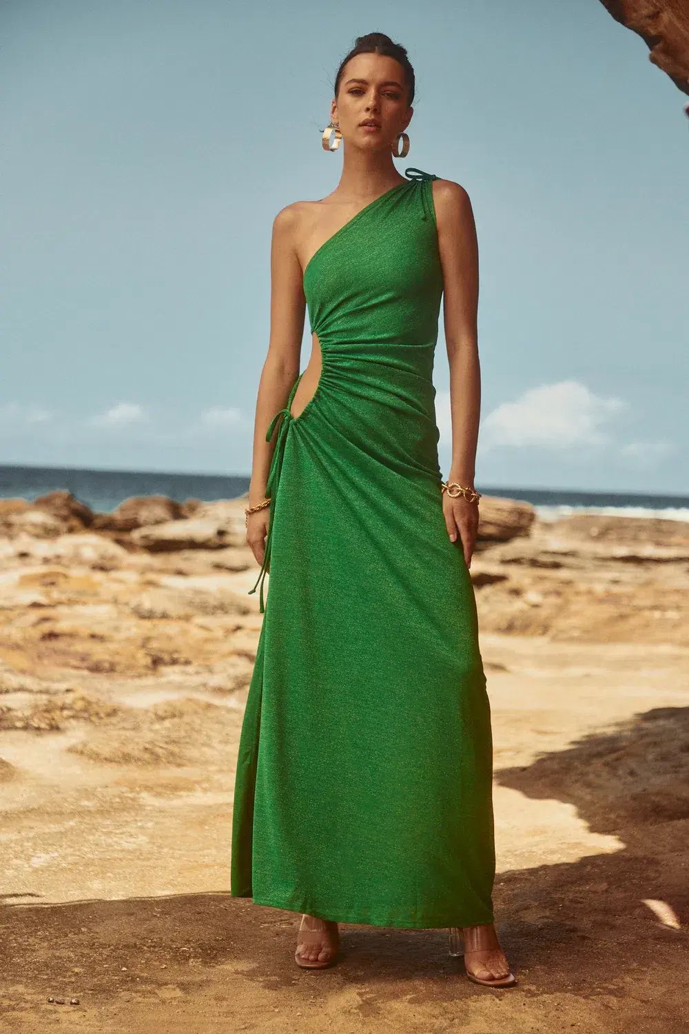 Sonya Moda Nour Dress in Forest Green Size M / AU 10 photo 2