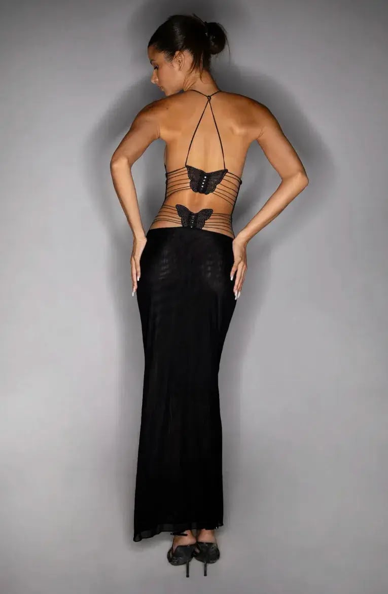 I.AM.GIA Ellery Dress Black Size S/AU 8 photo 5