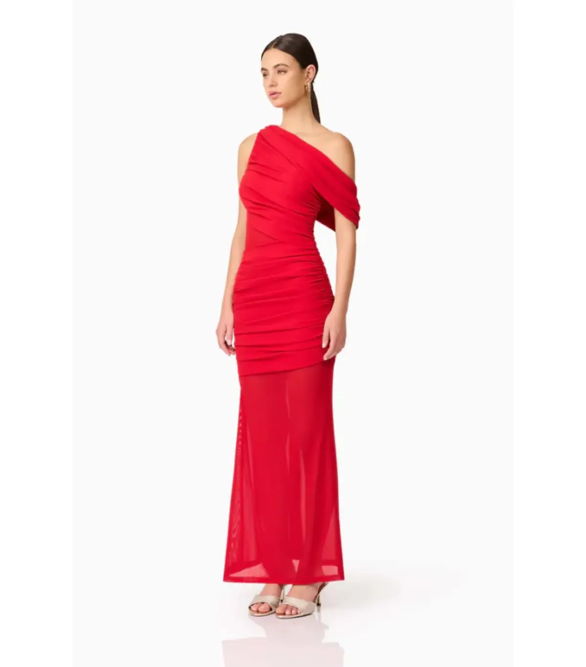 Elliatt Darya Maxi Dress Red Size AU 10 photo 2