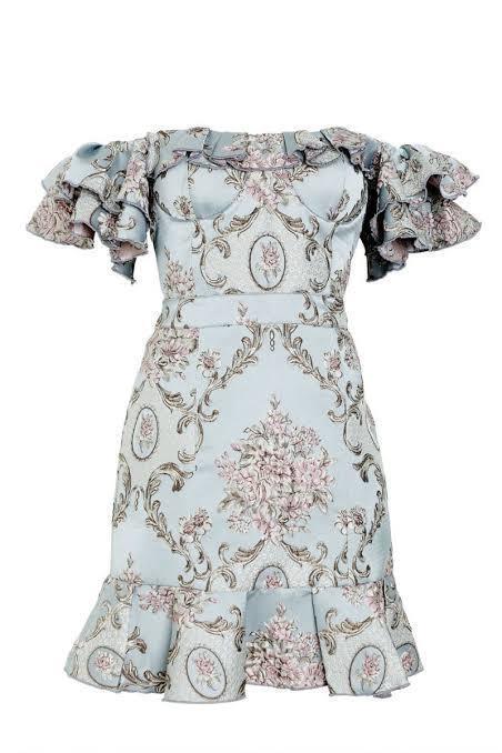 We Are Kindred Mollie Off Shoulder Mini Dress Print Size AU 10 / M photo 3