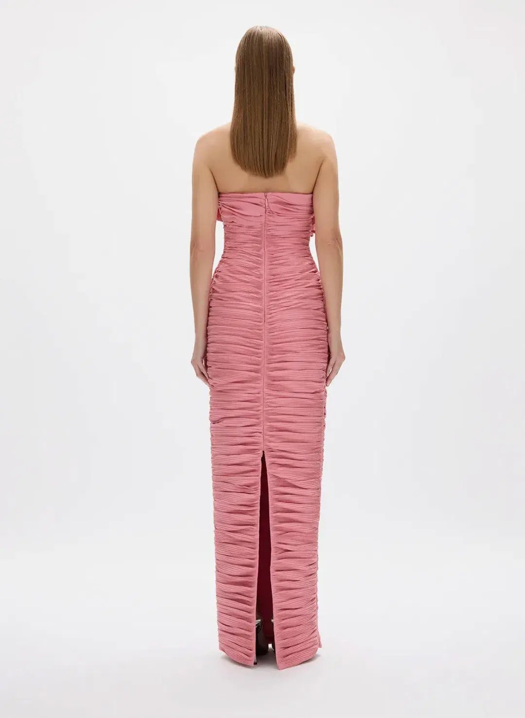 Rachel Gilbert Jensen Gown Maxi Pink Size AU 14 photo 3