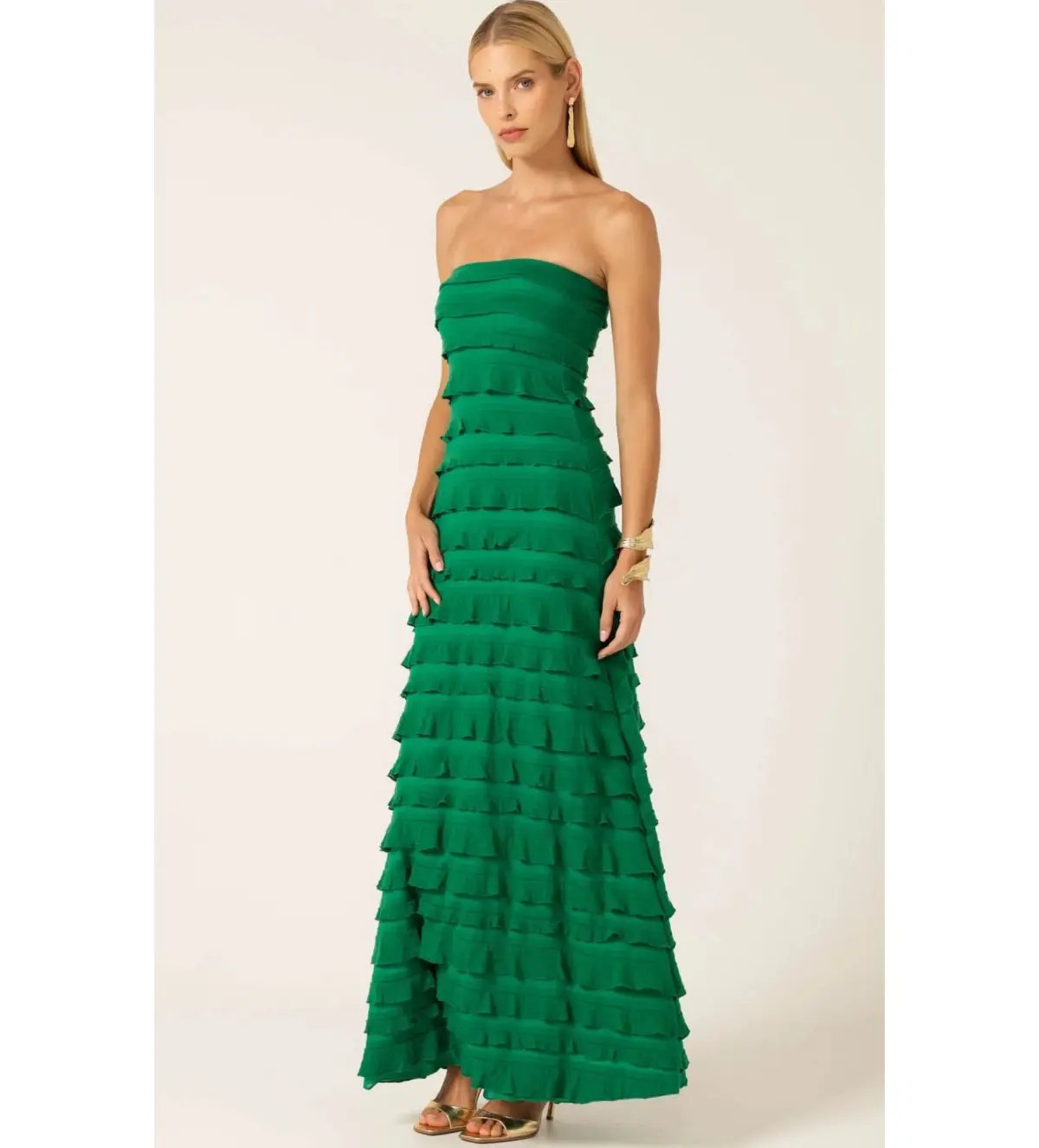Sacha Drake Maddison Dress in Emerald Size 10 photo 2