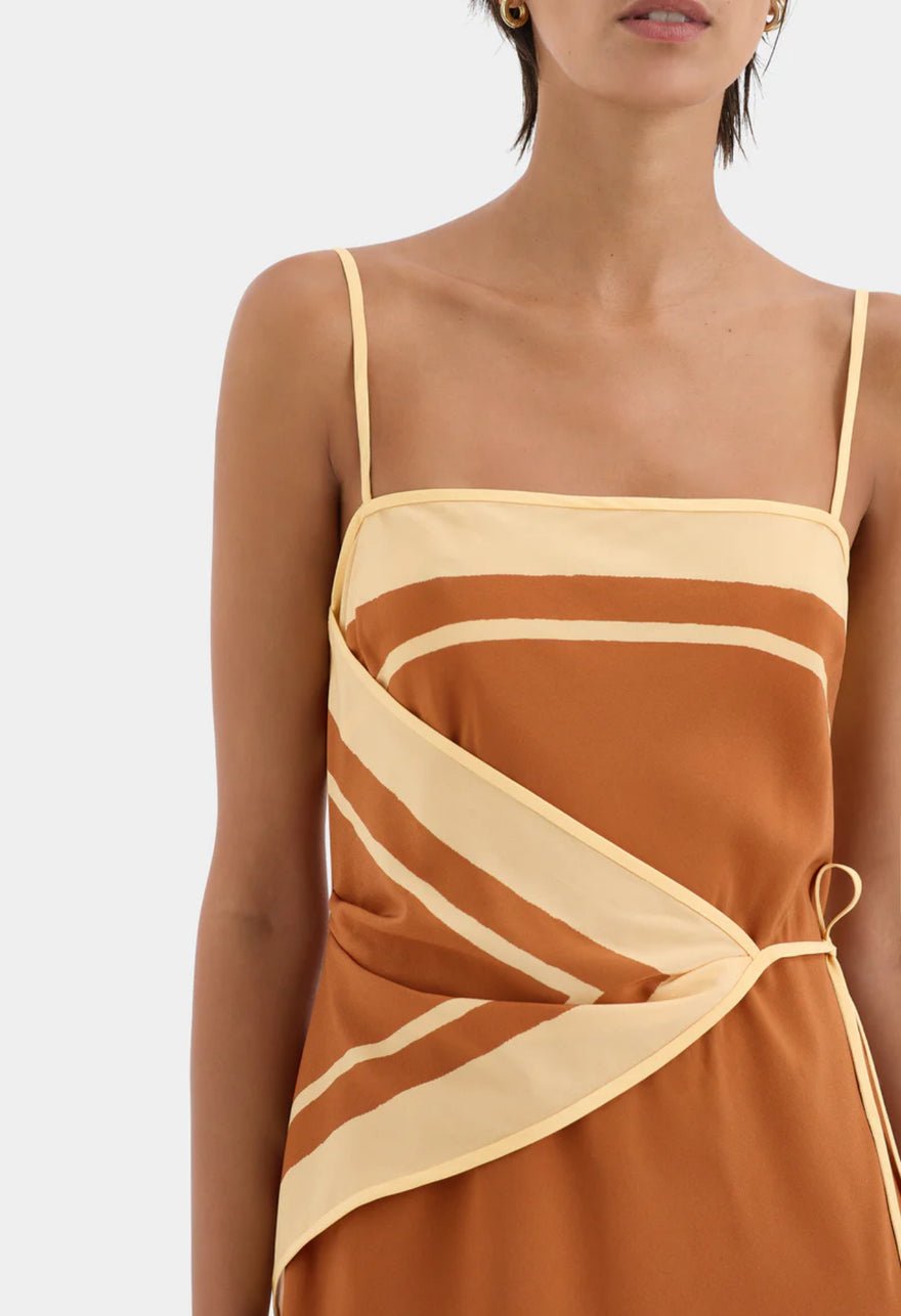 Sir The Label Soma Scarf Midi Dress photo 2