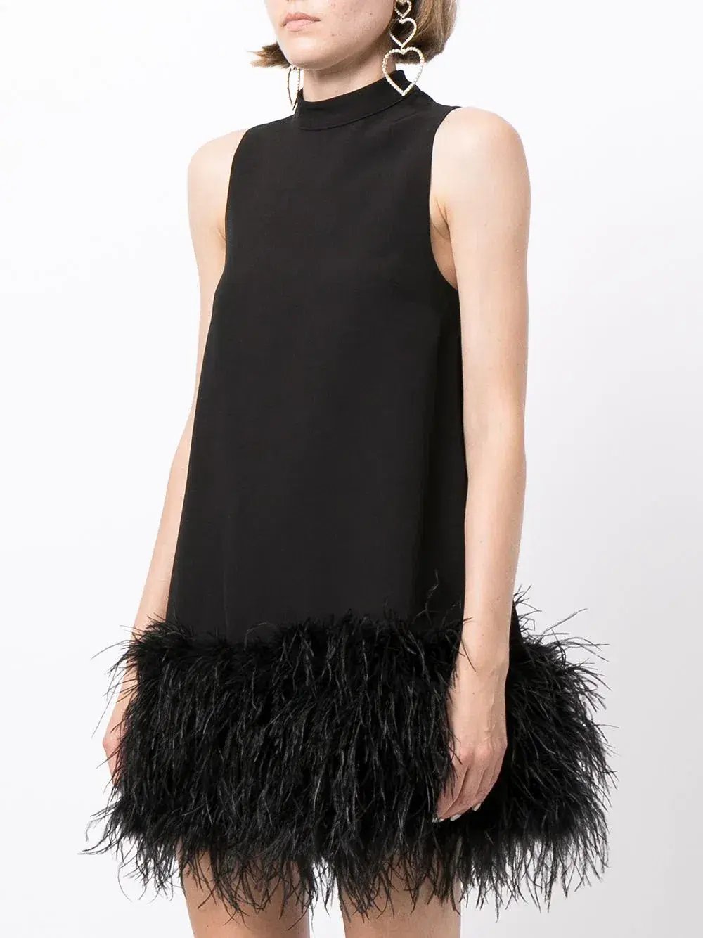 Rachel Gilbert Linc Mini Dress Black Size 10 photo 2