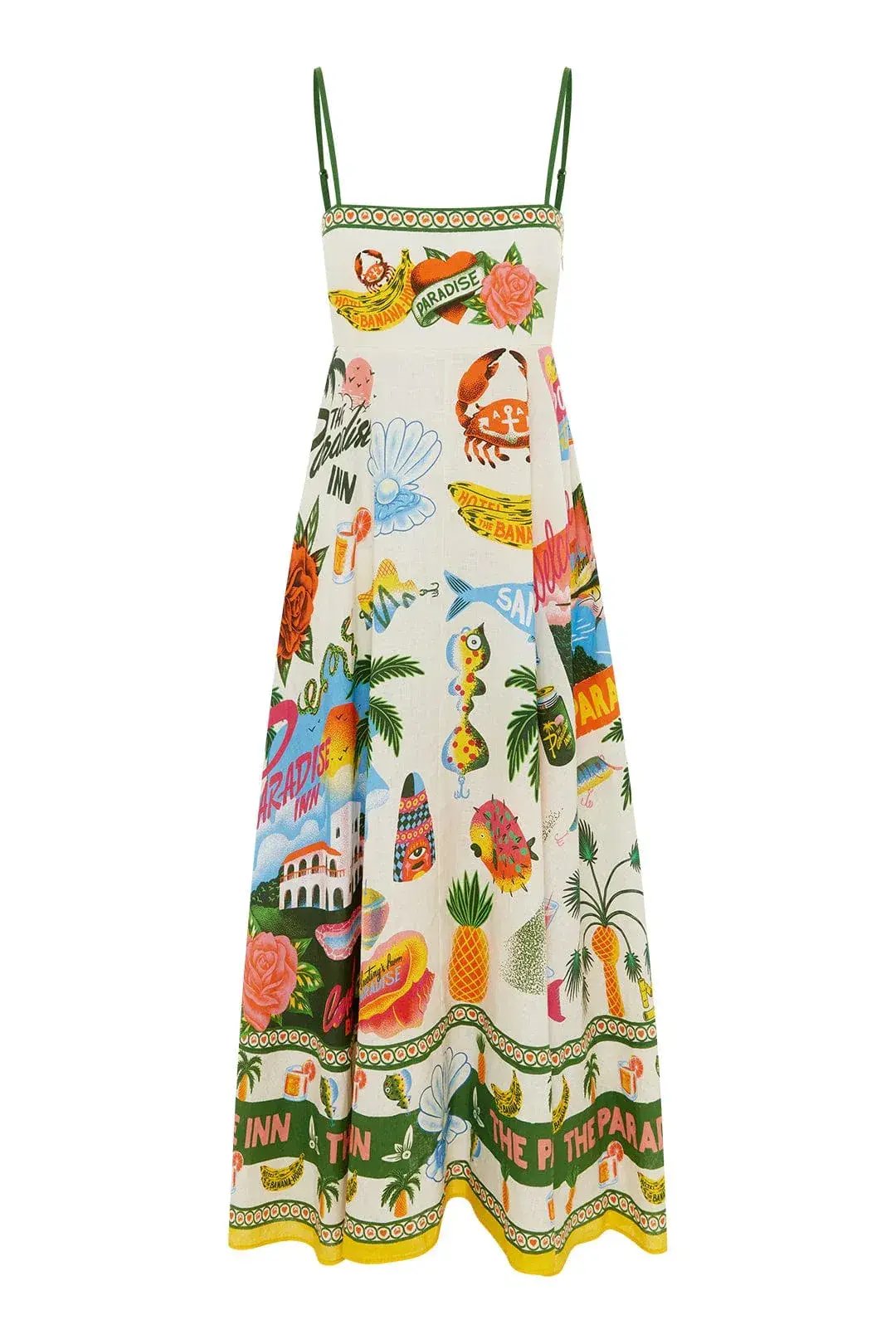 Alemais Paradiso Sundress Print Size AU 8 photo 4