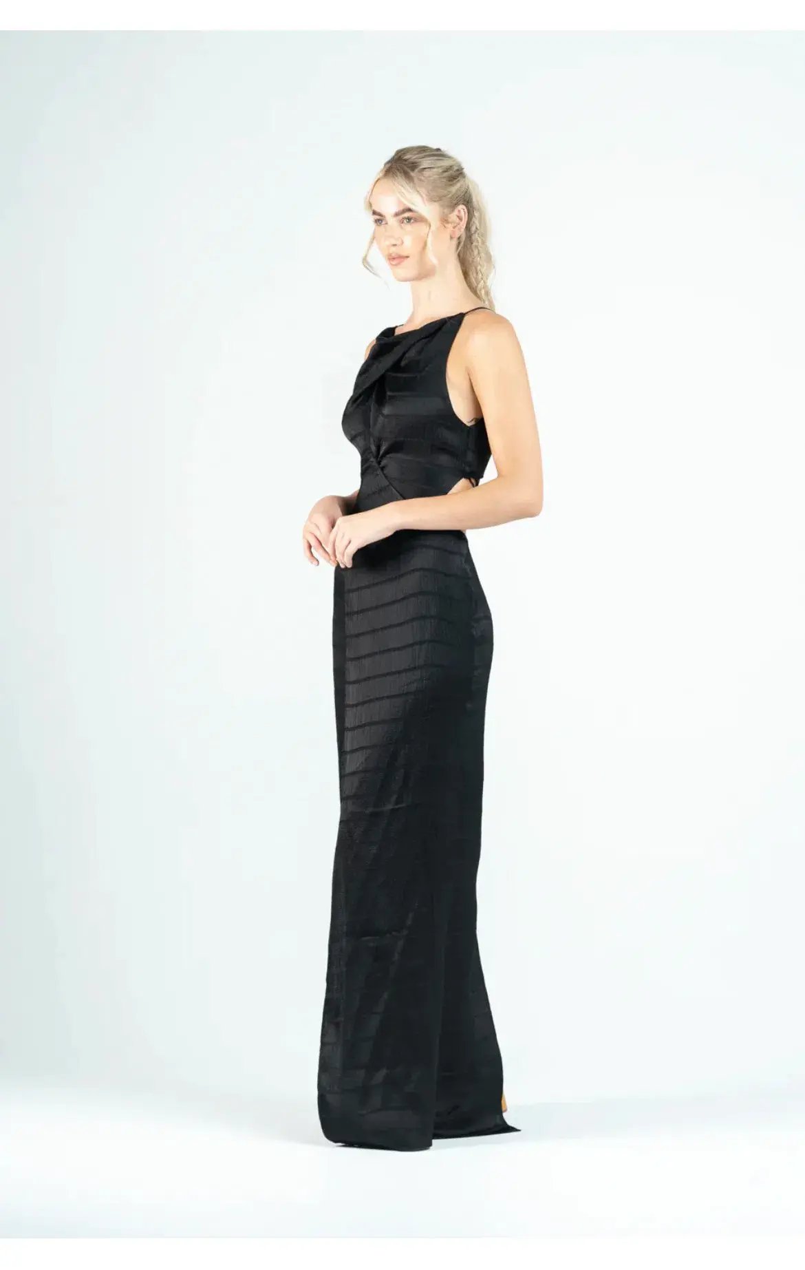 One Fell Swoop Cult Maxi Dress in Raven Size 6 photo 2