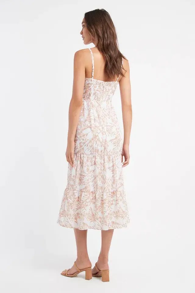 Kookai Tiered Midi Dress Brown Size AU 10 photo 3