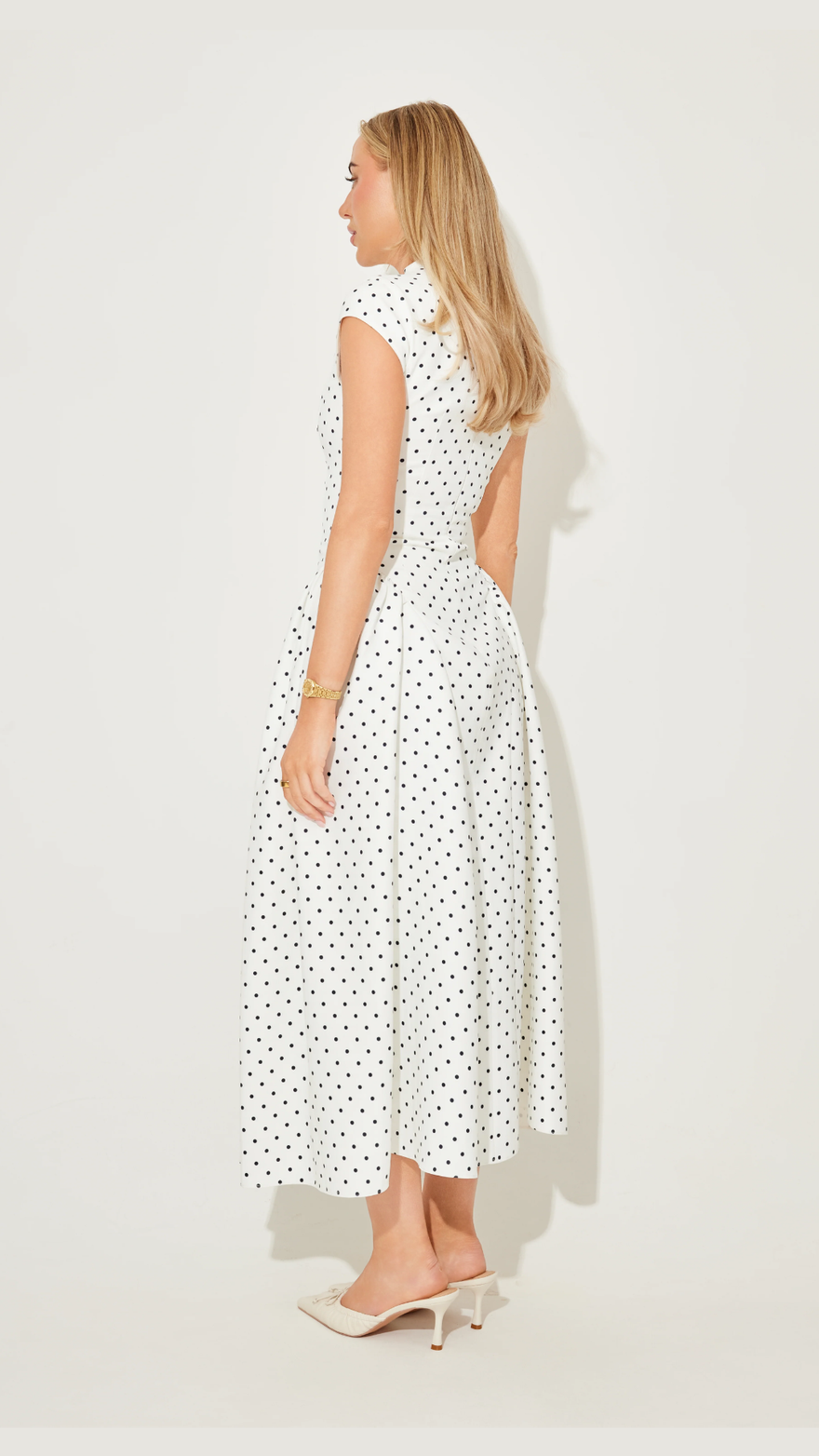 Odd Muse Cap Sleeve Midi Dress photo 2