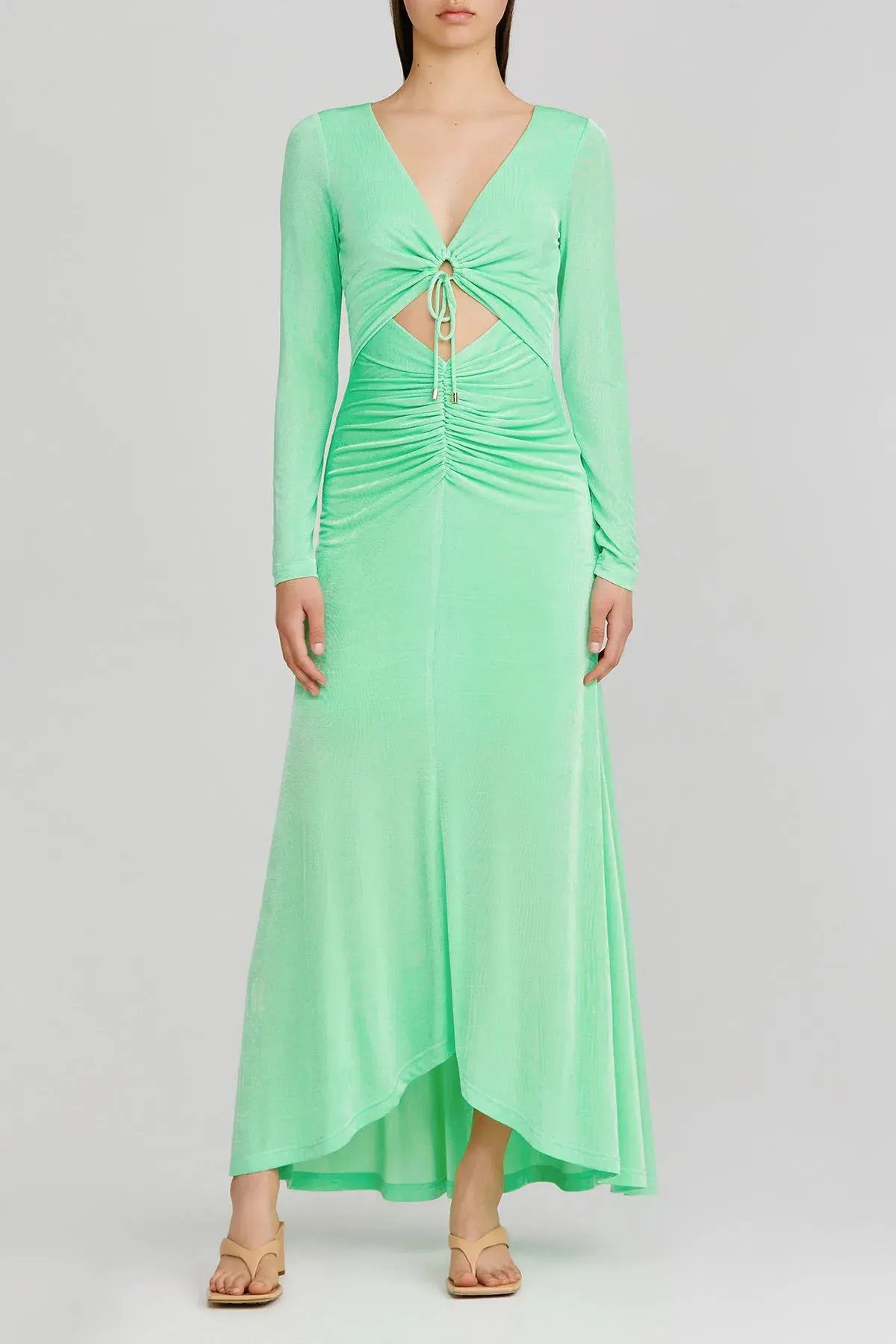 Significant Other Neave Dress | Apple Green | Size 6 photo 2